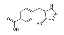 4-[(5-aminotetrazol-1-yl)methyl]benzoic acid Structure