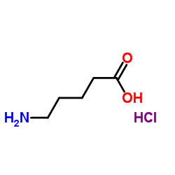 5-氨基戊酸盐酸盐结构式