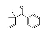 2,2-dimethyl-1-phenylbut-3-en-1-one Structure