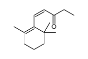 (E)-beta-methyl ionone Structure