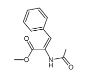 (E)-α-(N-acylamino)cinnamic acid methyl ester结构式