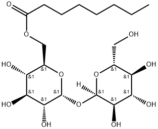 海藻糖6-辛酸酯结构式
