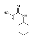 2-cyclohexyl-1-hydroxyguanidine结构式