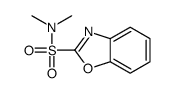 N,N-dimethyl-1,3-benzoxazole-2-sulfonamide结构式