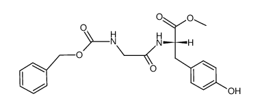 Cbz-Gly-Tyr-OCH3结构式