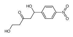 1-(4'-nitrophenyl)-1,5-dihydroxy-3-pentanone结构式