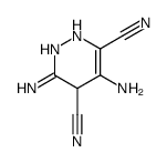 3,5-Pyridazinedicarbonitrile,4,6-diamino-2,5-dihydro- structure