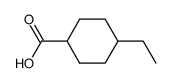 trans-4-ethylcyclohexane carboxylic acid Structure