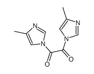 1,2-bis(4-methylimidazol-1-yl)ethane-1,2-dione结构式