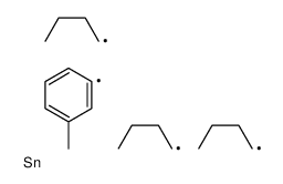 TRIBUTYL(3-METHYLPHENYL)STANNANE结构式