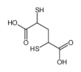 2,4-bis(sulfanyl)pentanedioic acid Structure