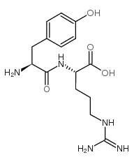 Kyotorphin acetate salt Structure