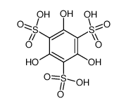 2,4,6-trihydroxy-benzene-1,3,5-trisulfonic acid结构式