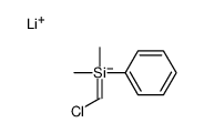 lithium,chloromethyl-dimethyl-phenylsilane结构式