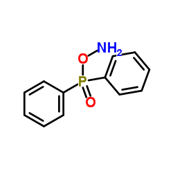 O-diphenylphosphorylhydroxylamine Structure
