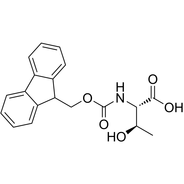 Fmoc-L-苏氨酸结构式