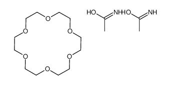 acetamide,1,4,7,10,13,16-hexaoxacyclooctadecane结构式