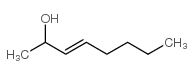 3-octen-2-ol Structure