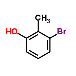 3-溴-2-甲基苯酚结构式