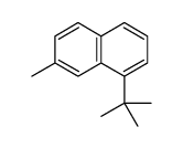 1-(tert-butyl)-7-methylnaphthalene结构式