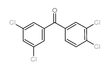 (3,4-dichlorophenyl)-(3,5-dichlorophenyl)methanone Structure