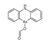 10-formyloxy-5,10-dihydro-phenarsazine Structure