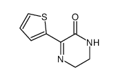 3-(thien-2-yl)-5,6-dihydro-(1H)-pyrazin-2-one结构式