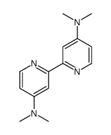 4,4'-双(N,N-二甲基氨基)-2,2'-联吡啶结构式
