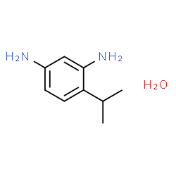 m-Phenylenediamine,4-isopropyl-,hydrate (5CI)结构式