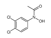 N-(3,4-dichlorophenyl)-N-hydroxyacetamide结构式
