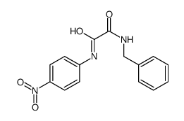 N-benzyl-N'-(4-nitrophenyl)oxamide Structure