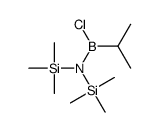 2-[[bis(trimethylsilyl)amino]-chloroboranyl]propane Structure