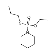 O-Aethyl-S-propyl-piperidino-phosphorthiolat Structure