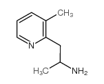 1-(3-methylpyridin-2-yl)propan-2-amine Structure