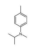 N,4-dimethyl-N-propan-2-ylaniline结构式