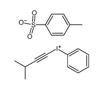phenyl (β-isopropylethynyl)iodonium tosylate Structure