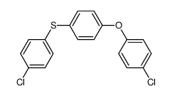 4'-Chlor-4-(4-chlor-phenoxy)-diphenylthioaether结构式