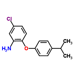 5-Chloro-2-(4-isopropylphenoxy)aniline结构式