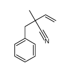 2-甲基-2-苄基-3-丁腈结构式