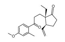 13-Ethyl-3-methoxy-6,7:8,9-disecogona-1,3,5(10),7-tetraen-9,17-dion Structure