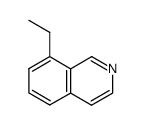 Isoquinoline, 8-ethyl- (6CI,9CI)结构式