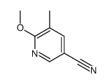 6-Methoxy-5-methyl-nicotinonitrile structure