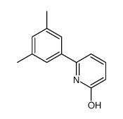 6-(3,5-dimethylphenyl)-1H-pyridin-2-one结构式