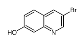 3-溴喹啉-7-醇结构式
