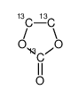 1,3-dioxolan-2-one-13C3结构式