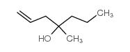 4-methylhept-1-en-4-ol Structure