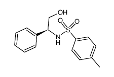 (S)-N-tosyl-phenylglycinol Structure
