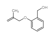 [2-(2-methylprop-2-enoxy)phenyl]methanol结构式