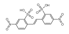 4,4'-dinitrostilbene-2,2'-disulphonic acid Structure