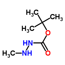 2-Methyl-2-propanyl 2-methylhydrazinecarboxylate Structure